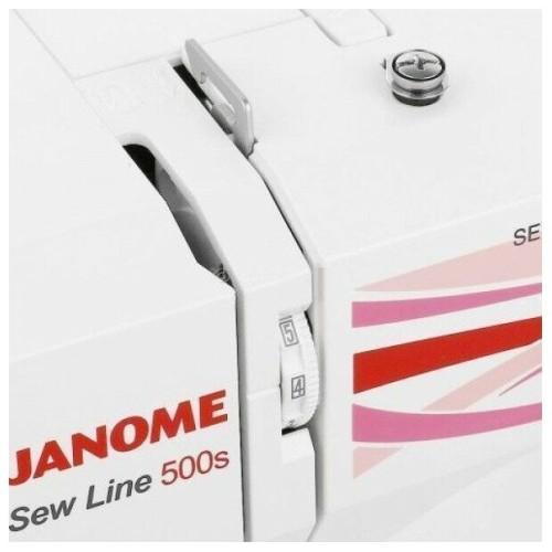 Швейная машина JANOME Sew Line 500s белый