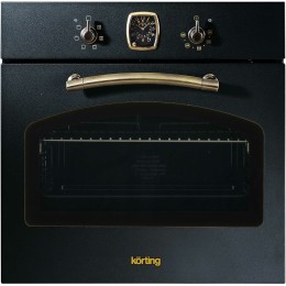 Встраиваемая электрическая духовка KORTING OKB 460 RB / 59.8 х 59.5 x 56 см, 6 режимов нагрева, анал