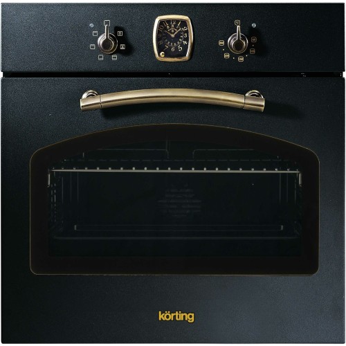 Встраиваемая электрическая духовка KORTING OKB 460 RN / 59.8 х 59.5 x 56 см, 6 режимов нагрева, анал