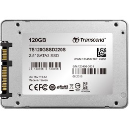 Накопитель SSD Transcend SATA III 120Gb TS120GSSD220S 2.5"
