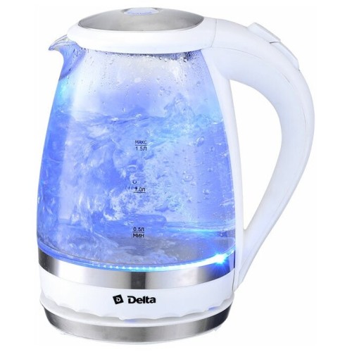 Электрочайник DELTA DL-1202 белый