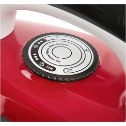 Утюг CENTEK CT-2344 RED 2400Вт, керамическая подошва, мощный паровой удар, самоочистка, 330мл