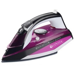 Утюг CENTEK CT-2344 VIOLET 2400Вт, керамическая подошва, мощный паровой удар, самоочистка, 330мл