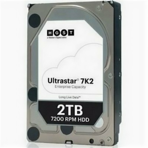 Жесткий диск 2Tb Western Digital Ultrastar 7K2 (HUS722T2TALA604) {SATA 6Gb/s, 7200 rpm, 128mb buffer, 3.5"} 1W10002