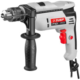 Дрель ЗУБР "МАСТЕР" ДУ-710 ЭРМ2 Дрель-ударная