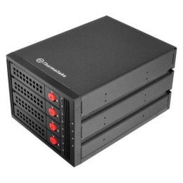 Сменный бокс для HDD/SSD Thermaltake Max 3504 SATA I/II/III/SAS металл черный hotswap 4