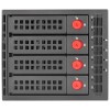 Сменный бокс для HDD/SSD Thermaltake Max 3504 SATA I/II/III/SAS металл черный hotswap 4