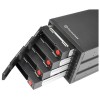 Сменный бокс для HDD/SSD Thermaltake Max 3504 SATA I/II/III/SAS металл черный hotswap 4