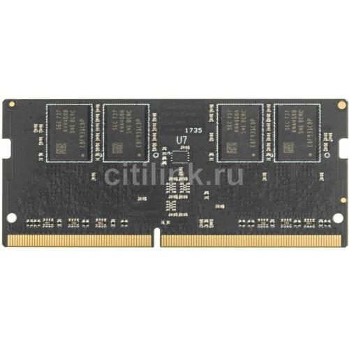 Модуль памяти AMD SO-DIMM DDR4 4Gb 2400Mhz (R744G2400S1S-UO) OEM