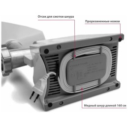 Мясорубка МАСТЕРИЦА КЭМ-02, с овощерезкой, 40 кг/час, 3 скорости