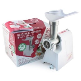 Мясорубка МАСТЕРИЦА КЭМ-02, с овощерезкой, 40 кг/час, 3 скорости