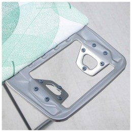 Доска гладильная НИКА 3+, фанера, европодставка под утюг (полимер) с термосиликоном, 122/34,5