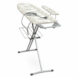 Доска гладильная НИКА 3+, фанера, европодставка под утюг (полимер) с термосиликоном, 122/34,5