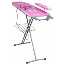 Доска гладильная НИКА 3+, фанера, европодставка под утюг (полимер) с термосиликоном, 122/34,5