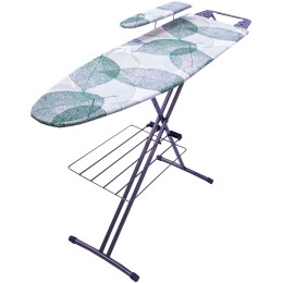 Доска гладильная НИКА 3+, фанера, европодставка под утюг (полимер) с термосиликоном, 122/34,5