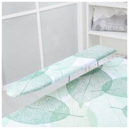 Доска гладильная НИКА 3+, фанера, европодставка под утюг (полимер) с термосиликоном, 122/34,5