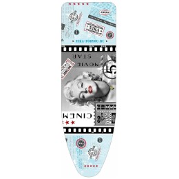 Доска гладильная НИКА 3+, фанера, европодставка под утюг (полимер) с термосиликоном, 122/34,5