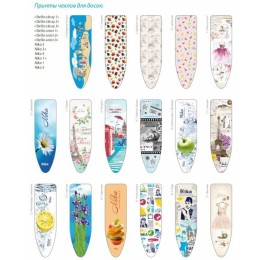 Доска гладильная НИКА 3+, фанера, европодставка под утюг (полимер) с термосиликоном, 122/34,5