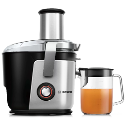 Соковыжималка BOSCH MES4010 1200Вт рез.сок.:1500мл. серебристый/черный центробежная