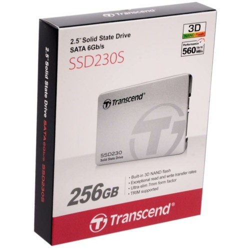 Твердотельный накопитель SSD Transcend TS512GSSD230S 512GB, 2.5" SSD, SATA3