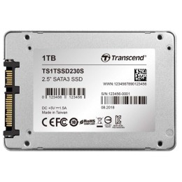 Твердотельный накопитель SSD Transcend TS256GSSD230S 256GB, 2.5" SSD, SATA3