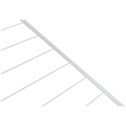 Сушилка для белья НИКА СБ2 напольная 20м, серебро, складная (200х55х96) 