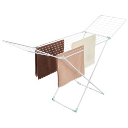 Сушилка для белья НИКА СБ2 напольная 20м, серебро, складная (200х55х96) 