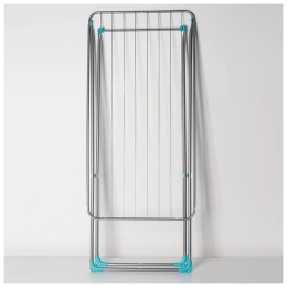 Сушилка для белья НИКА СБ3 напольная 10м, серебро, без отлетных деталей, складная (100х55х96) 