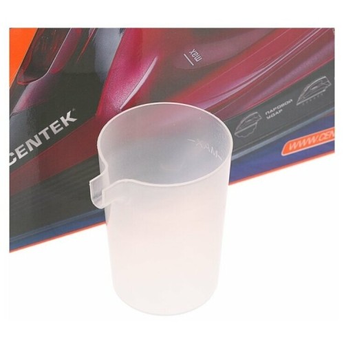 Утюг CENTEK CT-2351 Red (красный) 2200Вт, КЕРАМИЧЕСКАЯ подошва, 300 мл, паровой удар, самоочистка