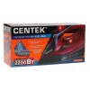 Утюг CENTEK CT-2351 Red (красный) 2200Вт, КЕРАМИЧЕСКАЯ подошва, 300 мл, паровой удар, самоочистка