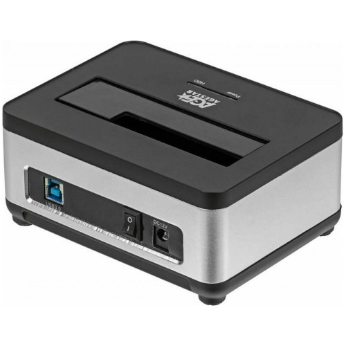 Докстанция 2,5""/3,5"" SATAIII AgeStar 3UBT7 (SILVER) USB 3.0, пластик+алюминий, серебристый