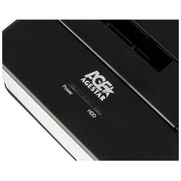 Докстанция 2,5""/3,5"" SATAIII AgeStar 3UBT7 (SILVER) USB 3.0, пластик+алюминий, серебристый