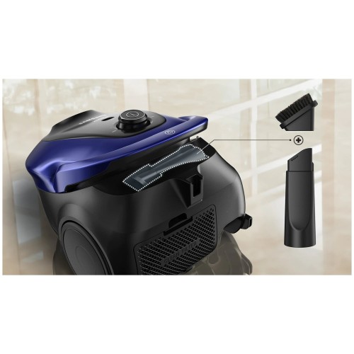 Пылесос SAMSUNG VC20M257AWR/EV, 2000Вт, красный