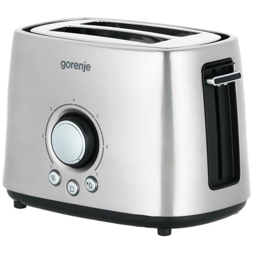 Тостер GORENJE T1000E серебристый/черный