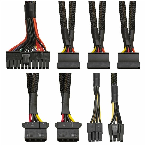 Блок питания 650W Exegate XP650, ATX, black, 12cm fan, 24p+4p, 6/8p PCI-E, 3*SATA, 2*IDE, FDD
