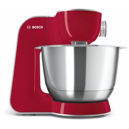 Кухонный комбайн BOSCH MUM58720 1000Вт красный/серебристый
