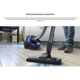 Пылесос SAMSUNG VC20M251AWB Синий   