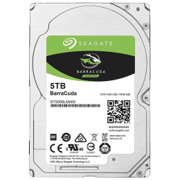 Жесткий диск 2.5"" 5TB Seagate BarraCuda ST5000LM000 SATA 6Gb/s, 5400rpm, 128MB, Bulk