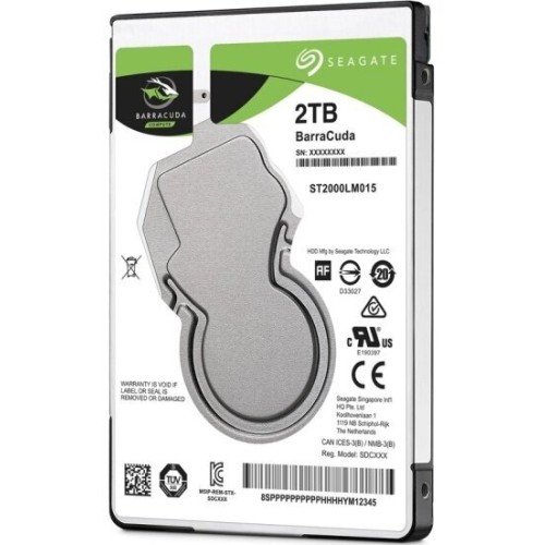 Жесткий диск 2.5"" 5TB Seagate BarraCuda ST5000LM000 SATA 6Gb/s, 5400rpm, 128MB, Bulk