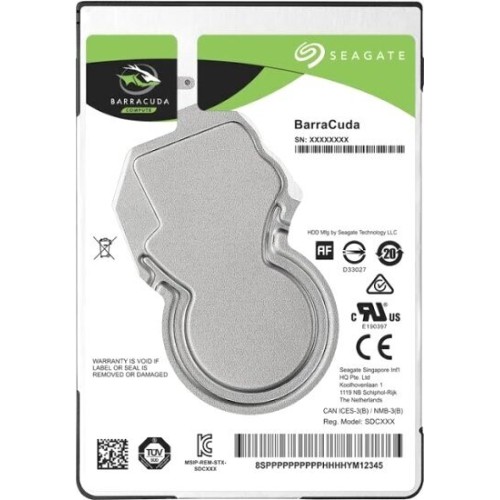 Жесткий диск 2.5"" 5TB Seagate BarraCuda ST5000LM000 SATA 6Gb/s, 5400rpm, 128MB, Bulk