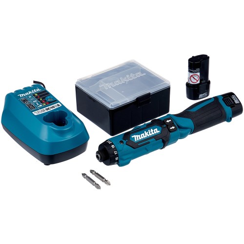Аккумуляторная отвертка Makita DF012DSE