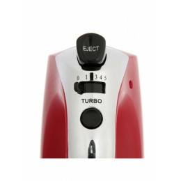 Миксер CENTEK CT-1118 хром/вишня 350Вт, 5 скоростей+турбо, взбивание/замешивание