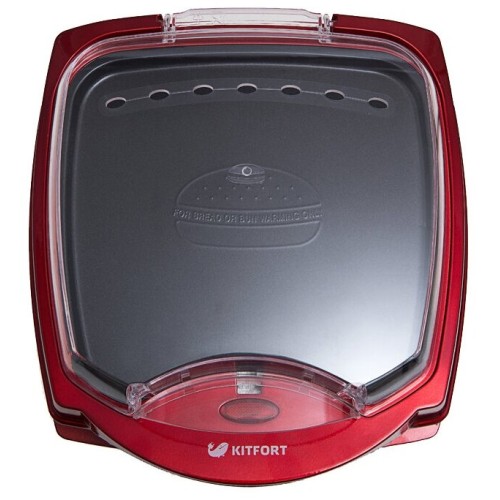 Гриль KITFORT KT-1610 1000Вт красный/черный