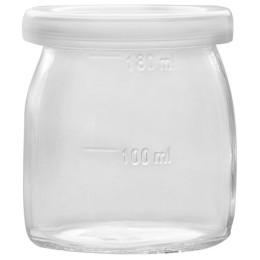 Йогуртница KITFORT KT-2006 20Вт 4б. 180мл белый/зеленый