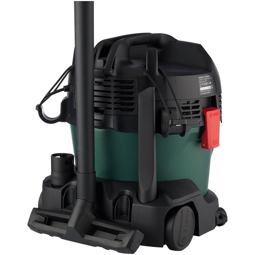 Строительный пылесос Bosch UniversalVac15 1000Вт зеленый