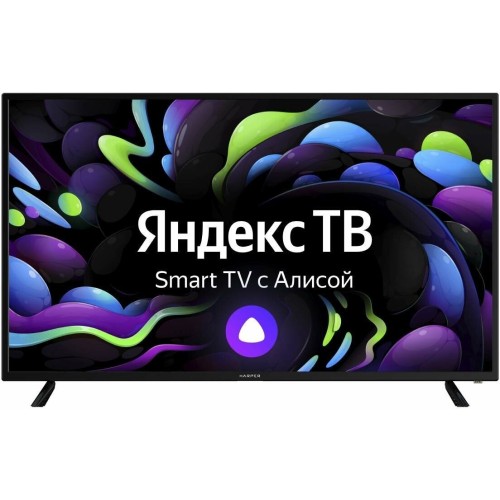 Телевизор HARPER 43F660T (43", FHD, черный)