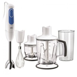 Блендер BRAUN MQ3045 APERITIVE 700Вт белый/синий