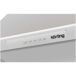 Вытяжка KORTING KHI 6530 X / 60 см, 450 м3/ч, встраиваемая механическое управление, 3 режима, угольн