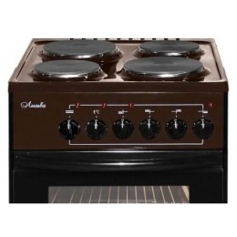 Электрическая плита ЛЫСЬВА ЭП 411 коричневый эмаль