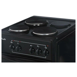 Электрическая плита ЛЫСЬВА ЭП 301 СТ черный эмаль